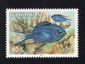 Bahamas 1987 60c Fish, Scott 614c MNH, value = $3.75