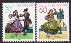 EUROPA CEPT 1981 - Germany - Folklore - MNH Set