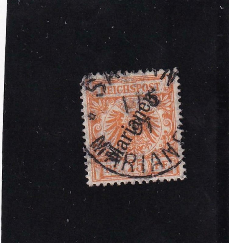 German Mariana Islands: Sc #15, Used, Saipan Cancel (44123)