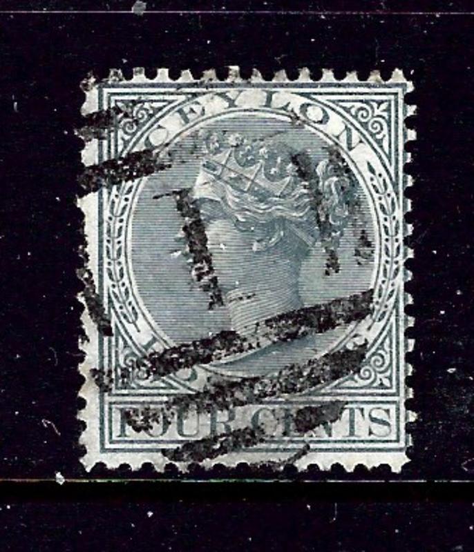 Ceylon 64 Used 1872 issue  #2