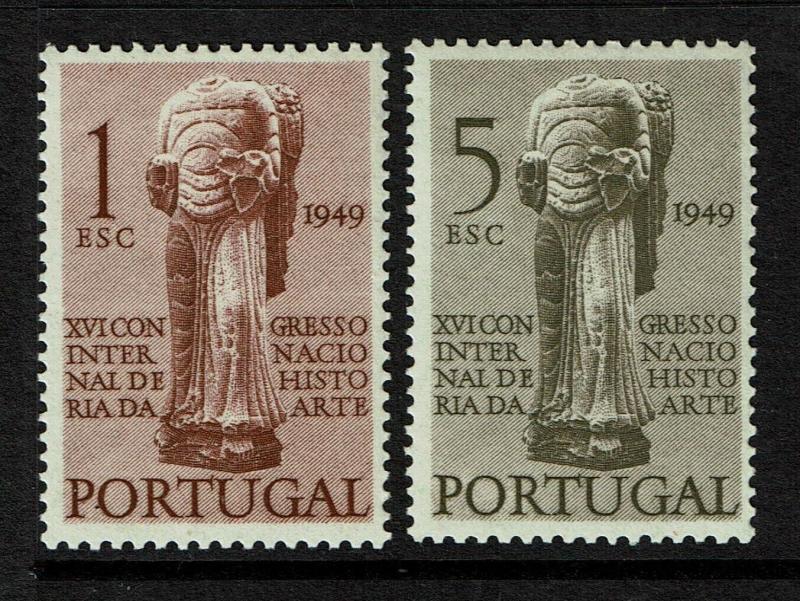 Portugal SC# 711 and 712, Mint Very Lightly Hinged - S7862