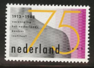 Netherlands Scott 728 MNH** 1988 Cancer Institute stamp