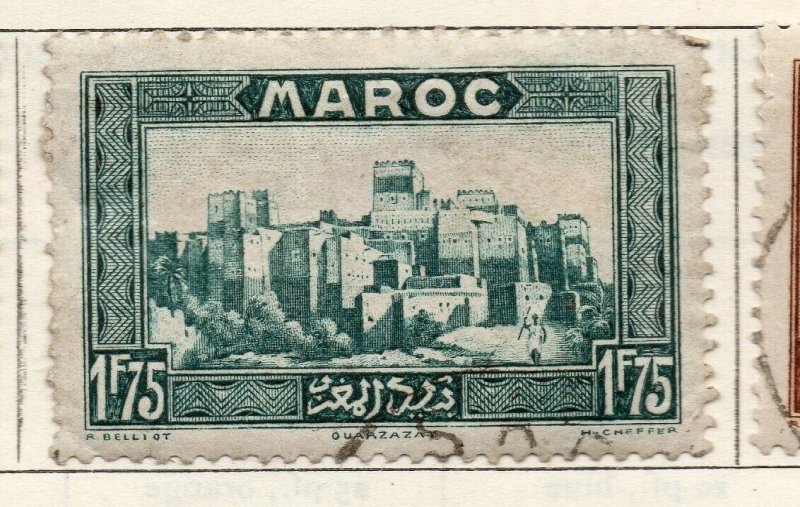 Morocco French Protectorate 1932 Early Issue Fine Used 1.75Fr. NW-94122