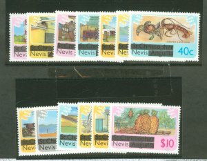 Nevis #100-112  Single (Complete Set)