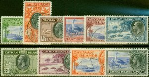 Cayman Islands 1935 Set of 10 to 2s SG96-105 Fine Used