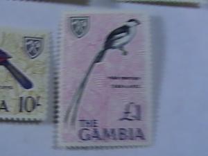 GAMBIA # 215-227-MINT/NEVER HINGED-COMPLETE SET----QEII----1966