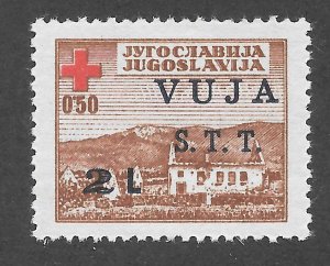 Trieste Zone B Scott RA1 Unused LHOG - 1948 Postal Tax Issue - SCV $32.50