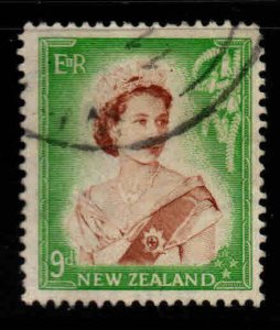 New Zealand Scott 296 Used QE2 stamp