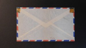 1959 Rhodesia and Nyasaland Airmail Cover to Kellers Church PA USA CAA