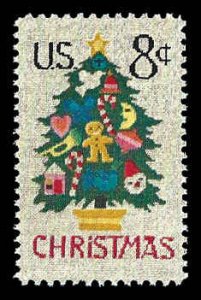 PCBstamps   US #1508 8c Christmas - Needlepoint, MNH, (20)