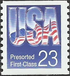 # 2608 MINT NEVER HINGED FLAG IN USA    