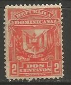 Dominican Republic 89 VFU ARMS W097-4