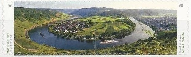 Germany 2016,Sc#2913-4 MNH, Moselle River, near Kröv s./a.