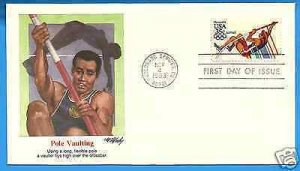 C112  OLYMPICS AIRMAIL 35c 1983, U/A FLEETWOOD  FIRST DAY...