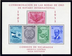 NICARAGUA  C3662a MNH SS SCV $9.50 BIN $5.00