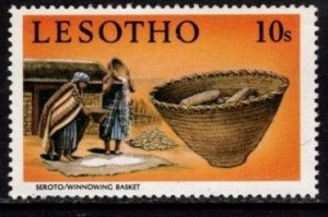 Lesotho - #283 Winnowing Basket - MNH