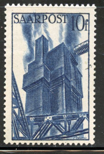 Saar # 197, Mint Hinge. CV $ 1.25