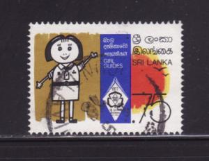 Sri Lanka 527 Set U Girl Guides (A)