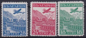 ALBANIA 1932 Air set of 3 mounted mint - 35642