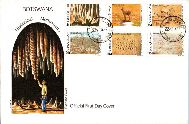 Botswana, Worldwide First Day Cover