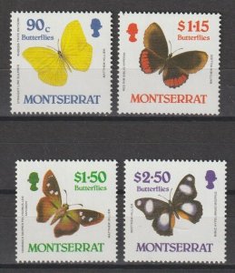 MONTSERRAT 1987 SG 730/3 MNH Cat £11