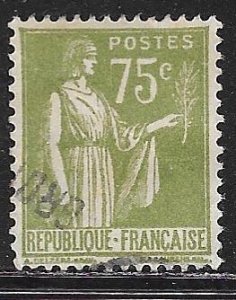 France 272: 75c Peace with Olive Branch, used, F-VF