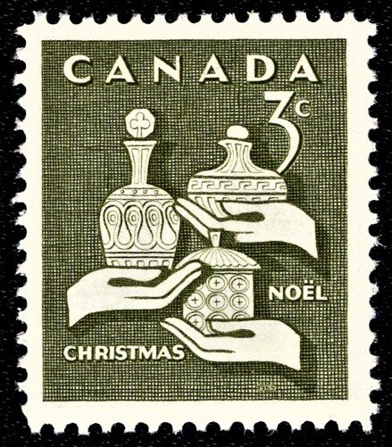 Canada 443 MNH VF 3 Cent Christmas Noel