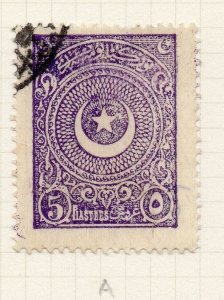 Turkey 1900s Early Issue Fine Used 5p. NW-12261