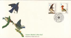 Yugoslavia 1985 FDC Scott #1728, #1729 Osprey, Hoopoe Audubon Birds