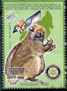 Madagascar 1999 WILD ANIMAL OF MADAGASCAR Rotary 1 value Perforated Mint (NH)