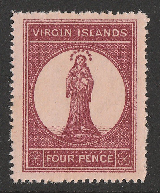 BRITISH VIRGIN ISLANDS : 1867 St Ursula 4d . MNH **.