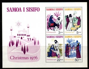 SAMOA SGMS478 1976 CHRISTMAS  MNH