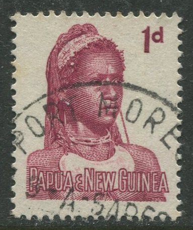 STAMP STATION PERTH Papua New Guinea #153 General Issue  Used 1961 CV$0.25