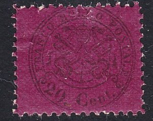 ITALY PAPAL STATES  An old forgery of a classic stamp.......................D928