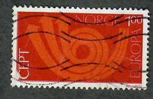 Norway #604 used single