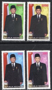 Thematic stamps INDONESIA 1998 PRES HABBIE 2432/5 mint