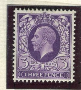 BRITAIN; 1934 early GV Portrait issue Mint hinged 3d. value