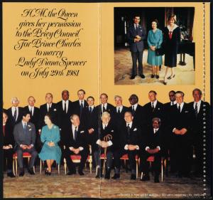 Grenada 1055 Booklet MNH Prince Charles, Princess Diana Wedding