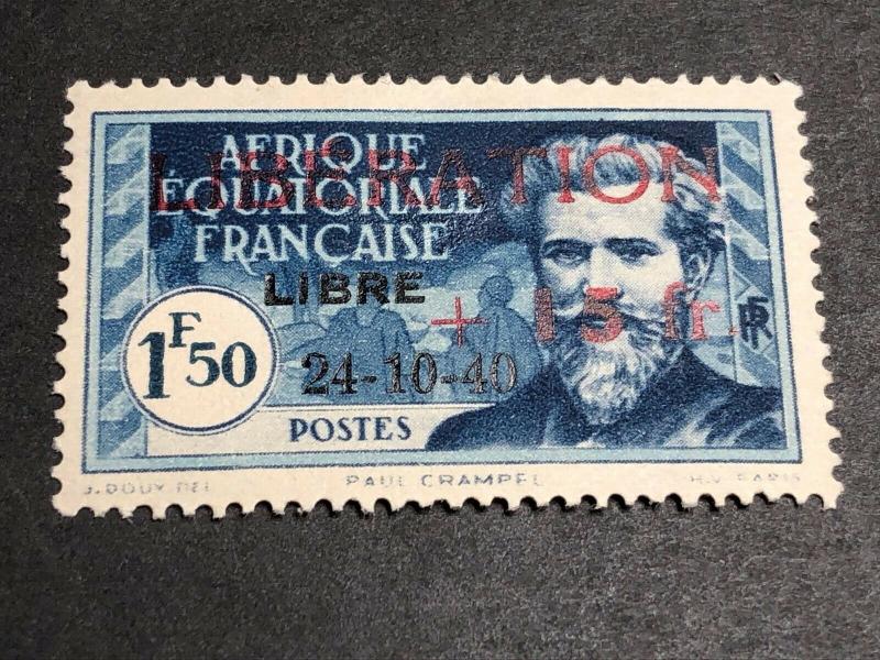 French Equatorial Africa Scott B13 Mint OG CV $65