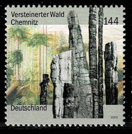 Germany 2003,Sc.#2259 MNH, Petrified Forest, Chemnitz