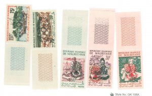 Mauritania #126/132  Single (Complete Set) (Olympics)