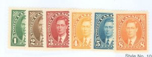 Canada #231-236 Mint (NH) Single (Complete Set)