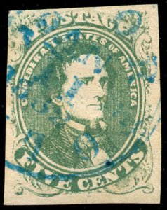 momen: CSA Stamps #1 Used VF/XF