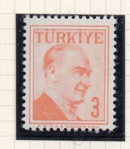 Turkey 1957-58 Early Issue Fine Mint Hinged 3p. NW-17656