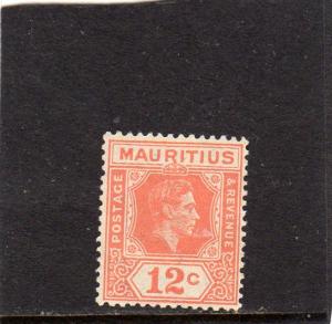 Mauritius Geo V l Def  253a used