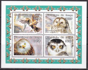 Congo Republic, Fauna, Birds MNH  / 1999