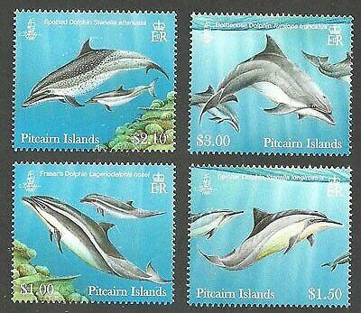 Pitcairn Islands - Dolphins - 4 Stamp Set - PIT1202C