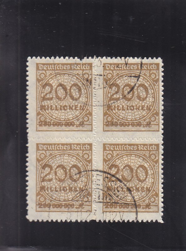 Germany: Sc # 304, Block/4, Used (S18330)