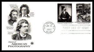 US 3649a-3649t Photography PCS Set of Ten U/A FDC