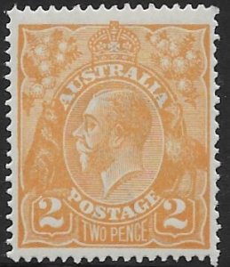 Australia 27a 1920  2d  fine mint  hinged